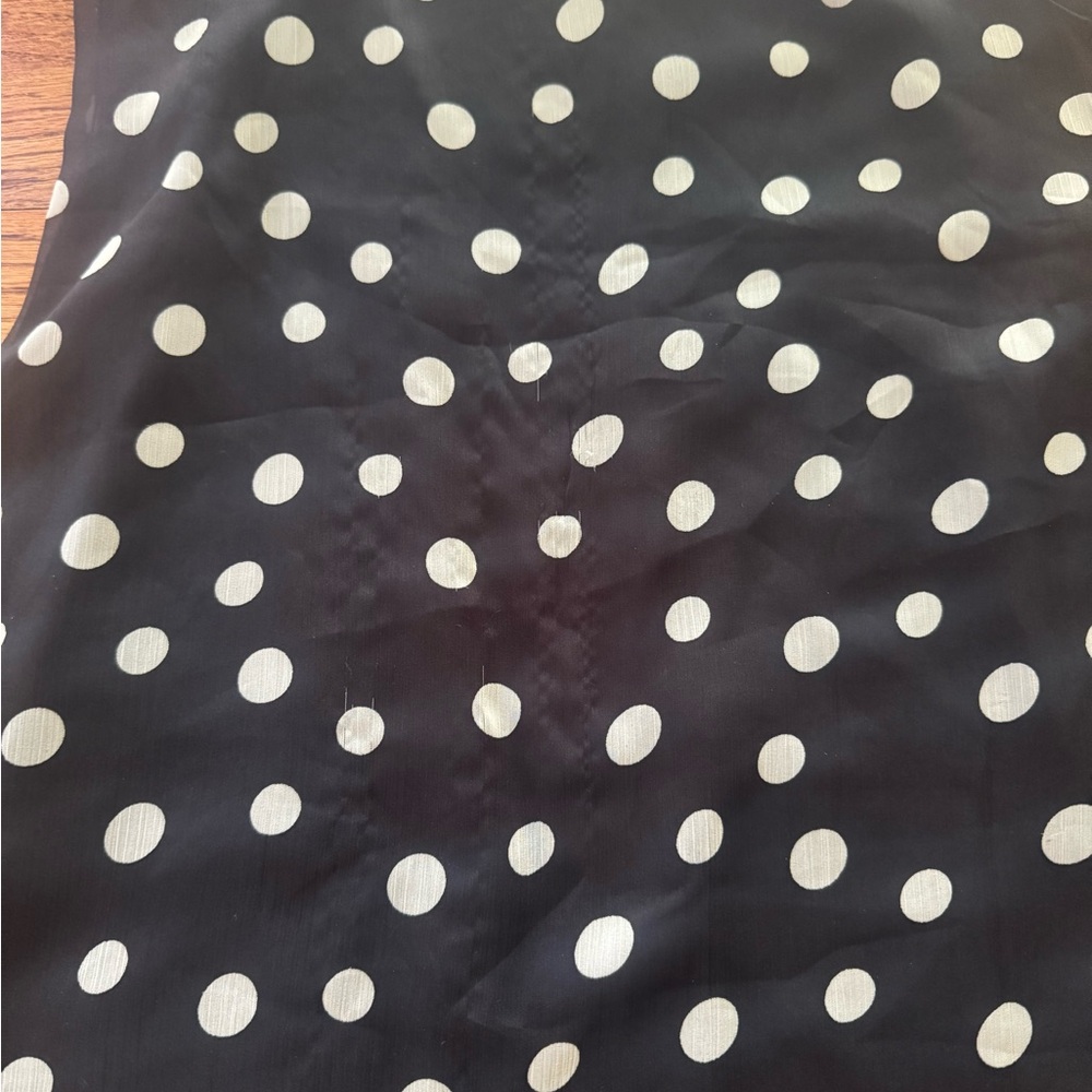 Abercrombie Polka Dot Mini Slip Dress - Size SP - Picture 4 of 7